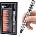 AM ARROWMAX Mini Engraving Pen: Ultimate Cordless Portable Tool for Artists & DIYers - Engrave 50+ Surfaces - Beginner Friendly - Engraving Pen for Bead, Metal, Wood, Glass and Plastic