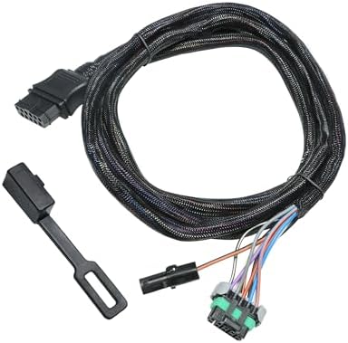 26347 26377 26357 Western Snow Plow Wiring Harness Vehicle Side Light Wiring Harness with Dust Cover Replace 22413 Fit for Western Fisher Blizzard Snowex Plows (26357)