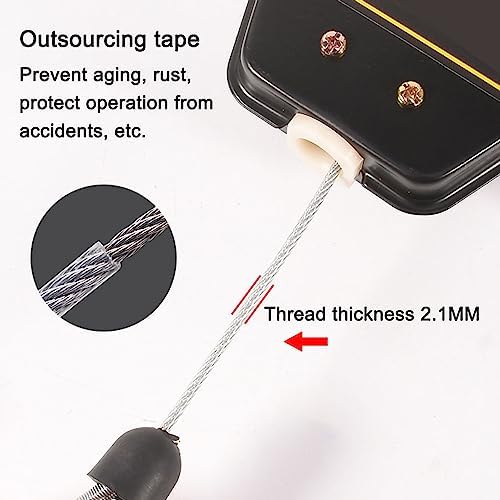 1pcs Retractable Spring Balancer for Tools - Adjustable Tension Tool Hanging System for Assembly Line, Factory, and Workshop Use(0.6-2kg)