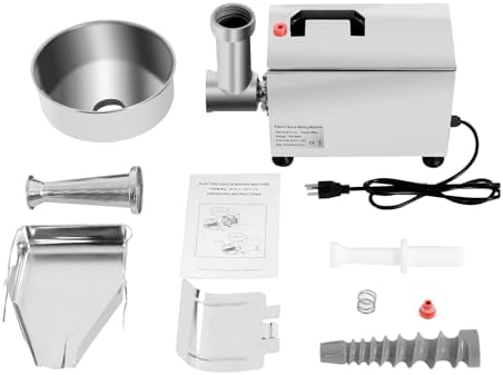 Electric Tomato Strainer, 450w 110v Commercial Stainless Steel Food Milling Machine Stainless Steel Tomato Press Strainer Tomatoes Milling Machine w/Filter for Make Ketchup Strawberry Sauce