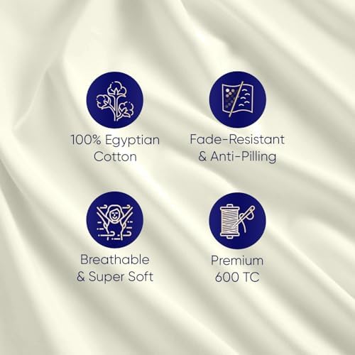 JS Sanders Collection 4PC Boat Sheet Set Universal V Berth, Ivory