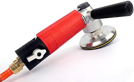 4" Air Wet Polisher Grinder, 4500 RPM Pneumatic Tool for Stone & Concrete