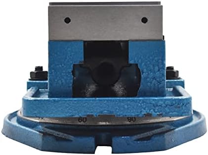 marddpair Heavy Duty Milling Vise 4 Inch 360 Degree Swiveling Base Accuracy Mill Vise Fit for Milling Shaping and Drilling Machines