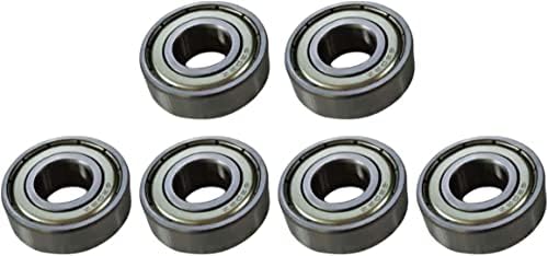 6 pcs Guide Bearing Set fits - Wellsaw 100406-1 Bandsaw - Bandsaw Guide Bearings - Replacement Bearing