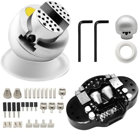 Nakkaa 3 Inch Ball Vise 360° Rotating Professional Carving Setting Tool