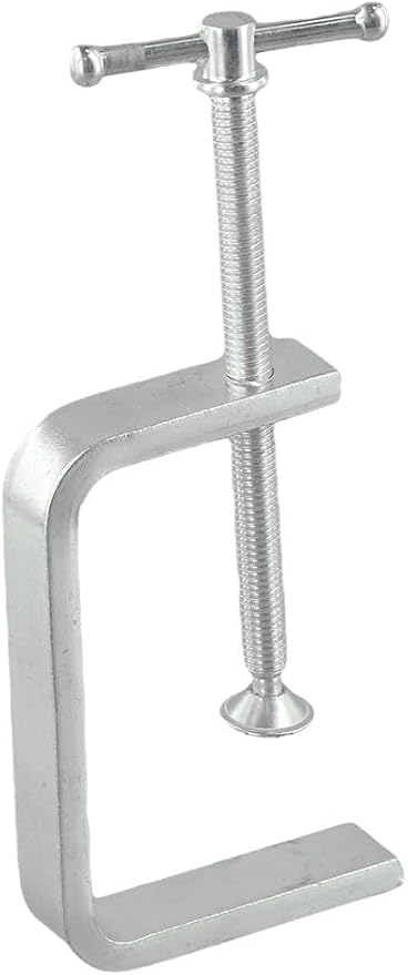 Stainless Steel C Clamps, 0-100 Mm 4 Sizes C Clamp, Heavy Duty Woodworking Clamp With Wide Jaw Openings For Carpentry Woodwork Building Wood, Plastic, Stone, Metal Stable Clamping(0-85mm)