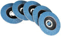 findmall 50 Pack 4-1/2" X 7/8" 120 GRIT Flap Disc Grinding Wheel Sandpaper