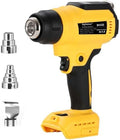 Cordless Heat Gun for DEWALT 20V Battery, 350W Digital Temperature Control