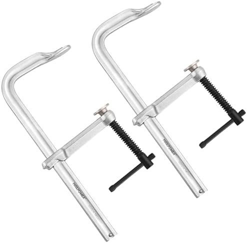 MAXPOWER Thick Rail F Clamp, 12" Opening, 5-5/8" Throat