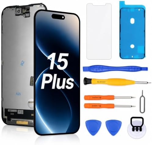 NB+ for iPhone 15 Plus Soft OLED Screen Replacement FHD Display with Tool