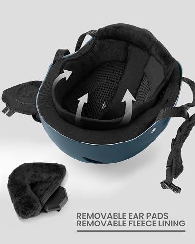OutdoorMaster Kelvin Ski & Snowboard Helmet Set with RPO Goggles