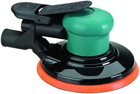 Dynabrade 59044 6" (152mm) Dia. Central Vacuum Dynorbital-Spirit Random Orbital Sander, .25 hp, 12000 rpm, 3/32" (2mm) Dia. Orbit, Rear Exhaust