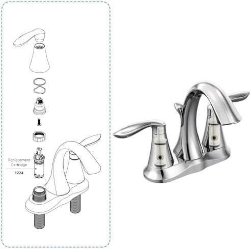 1224 Cartridge 14272 Retainer Removal Tool Compatible with Moen Faucet
