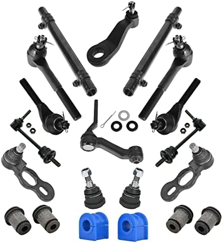 TRQ Front Steering Suspension Kit Set