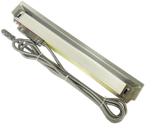 Digital Readout 2 Axis 3 Axis DRO Display Linear Optical Linear Scale Encoder 5um 520mm (20") Travel Length for Milling Mill Machine Lathe Machine(520mm)