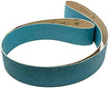 Benchmark Abrasives 2 x 72 Inch Sanding Belts with Zirconia Grains Sand Paper for Metal Grinding, Sanding, Knife Polishing, Surface Blending - Belt Sander Paper Belt for Woodworking (6 Pack), 24 Grit