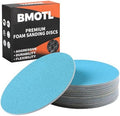 6 Inch Foam Hook & Loop Sanding Discs: 15Pcs 1000 Grit