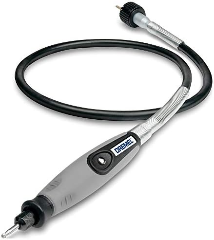 Dremel 575 Right Angle Attachment for Rotary Tool with Flex Shaft Rotary Tool Attachment with Comfort Grip and 36” Long Cable