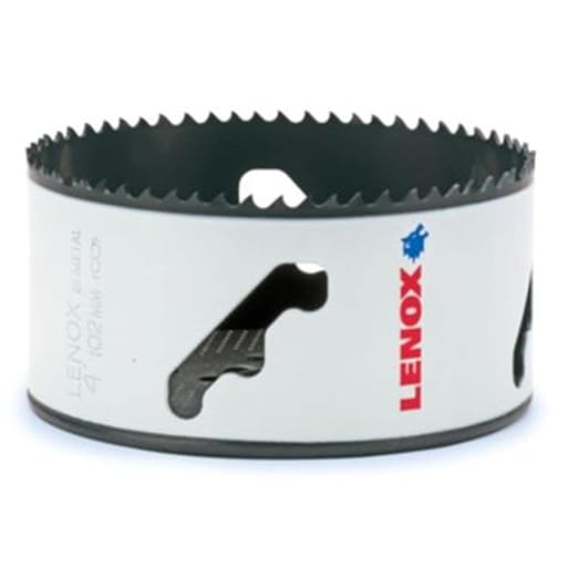Lenox Tools - 3006464L LENOX Tools Bi-Metal Speed Slot Hole Saw with T3 Technology, 4"