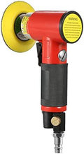 Mini Air Sander Pneumatic Orbital Polisher, High Speed 15000 RPM Compact Metal Sander for Woodworking Car Body Detailing