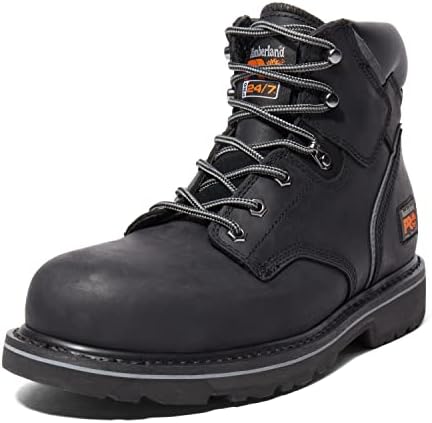 Timberland PRO Men's Pit Boss 6 Inch Steel Safety Toe Industrial Work Boot