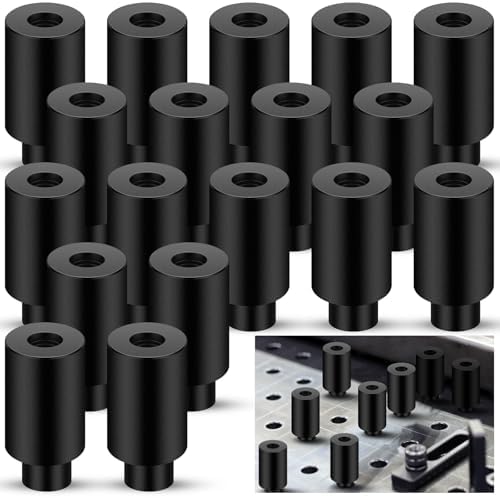 Hicarer 20 Pcs 5/8" x 1" x 1.5" Welding Table Fixture Pins Locating Clamps