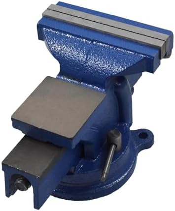 6 Inch Heavy Duty Work Bench Vise, with 360 Degree Rotating Base