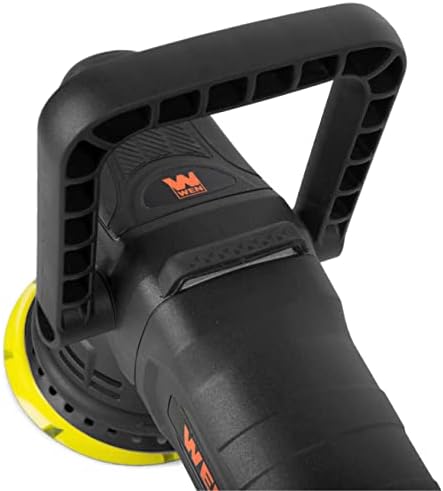 WEN Dual Action Polisher, 5-Inch Professional Grade, 8-Amp with Paddle Switch, 15mm Throw and LED Display (AA6158)