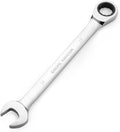 FLZOSPER 18mm Metric Ratchet Wrench,Box End Head 72-Tooth Ratcheting Combination Wrench Spanner