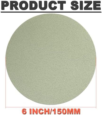 3000 Grit 6 Inch Foam Sanding Discs: 15Pcs Hook & Loop Wet Dry Use