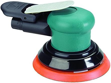Dynabrade (59020) Dynorbital-Spirit 5" (127 mm) Diameter Random Orbital Sander, Non-Vacuum | 3/16" (5 mm) Diameter Orbit | 12000 RPM Pneumatic Motor