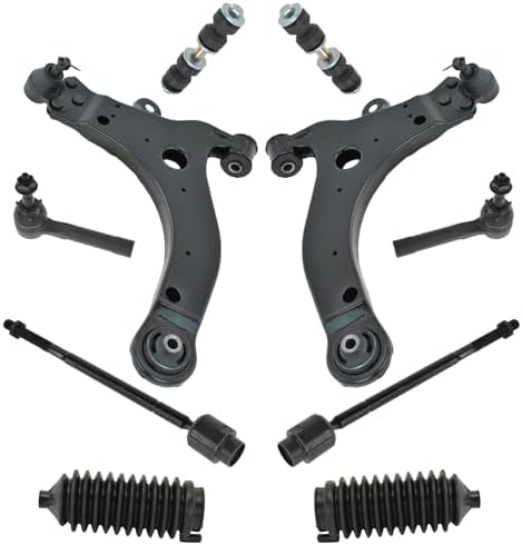 TRQ Front Steering & Suspension Kit Control Arm with Ball Joint Steering