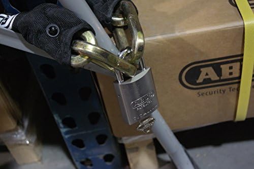 ABUS 83AL/45-300 Schlage Rekeyable Padlock Aluminum Body, Zero Bitted, Titanium