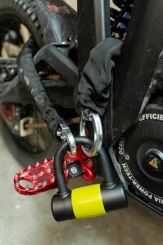 Swagman Sentry Bike Rack Security Chain & U-Lock System – Heavy-Duty Anti-Theft Protection for Hitch Mount Bike Racks