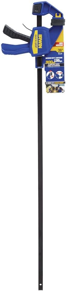 IRWIN QUICK-GRIPOne-Handed Bar Clamp, Medium-Duty, 36", 1964741