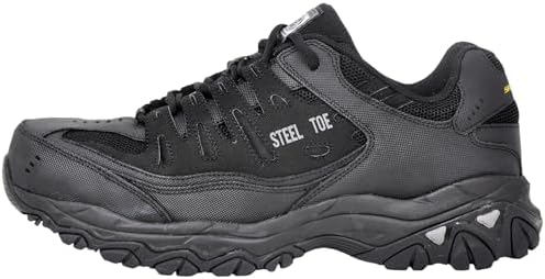 Skechers Men's Cankton Steel Toe Lace Up