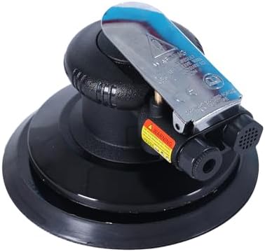 Professional Heavy Duty 6" Dual Action Random Orbit Air Sander, Orbital Pneumatic Palm Sander -Composite Design, Low Vibration