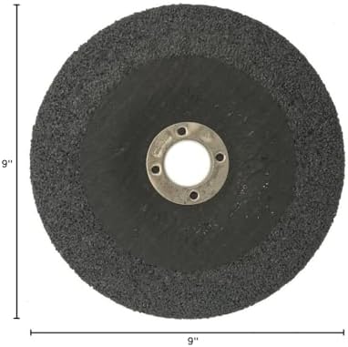 Mercer Industries 620180 - 9" x 1/4" x 7/8" Type 27 Grinding Wheels for Metal (15 pack)