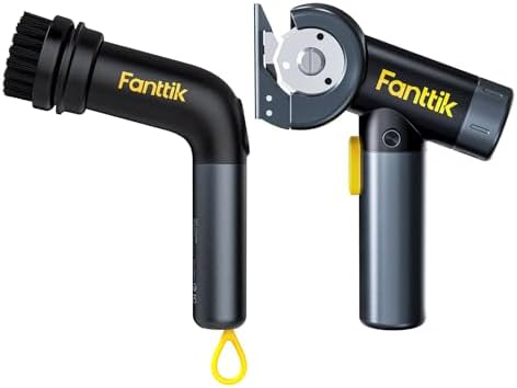 Fanttik C8 Nano Cordless Electric Scissors with LED Display & Fanttik G9 Handy Cordless Electric Spin Scrubber