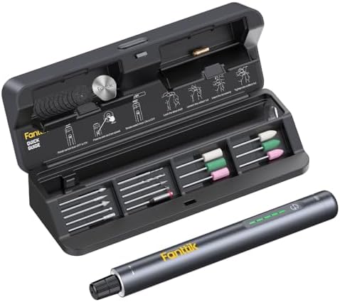 Fanttik F2 Master Kit Mini Cordless Rotary Tool, Precision Engraving Pen