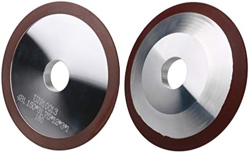 6 Inch Dish Resin Diamond Grinding Facing Wheel/Circle Saw Grinding Wheel,180 Grit for Carbide Circle Saws,1 Pack