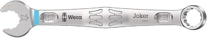 Wera 05020231001 6003 Joker 11 Set 1 Combination Wrench Set, 11 Pieces