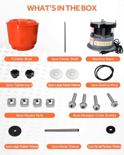 9LBS Vibratory Tumbler Polishing Machine