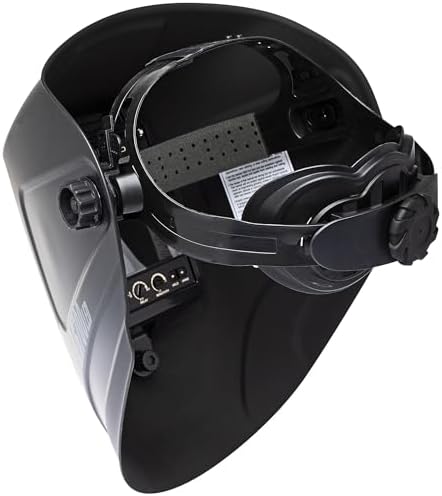 Eastwood L6700 MIG TIG Welding Helmet Matte Black with LED Light