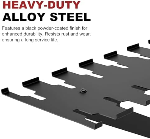 2-in-1 Pipe & Parallel Clamp Rack Organizer, Wall Mounted Clamp Storage