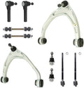 TRQ Front Steering & Suspension Kit Ball Joint Control Arm with Ball Joint