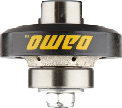 DAMO 3/16 inch Demi Bullnose & Half Bullnose Diamond Hand Profile Wheel, Hand Profiler, Coarse Grit Router Bit, 5/8-11 Thread, for Granite, Concrete, Marble, and Countertop Edge