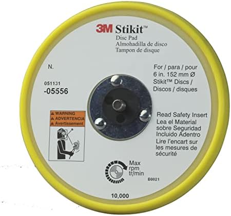 3M Stikit Blue Abrasive Disc Roll, 36207, 6 in, 220 Grade, 100 Discs per roll (Pack of 5)
