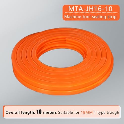 T-Slot Covers For Milling Machines T-slots Tool (10M) (Orange, 11/16" - 18MM)