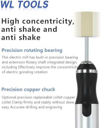 MaAnt D2 Intelligent Charging Grinding Pen Polishing Grinding Cutting Drilling Carving Disassembly Face Lattice Cutting Tools(D2 B Set)